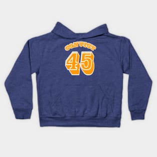 Convict 45 - Back Kids Hoodie